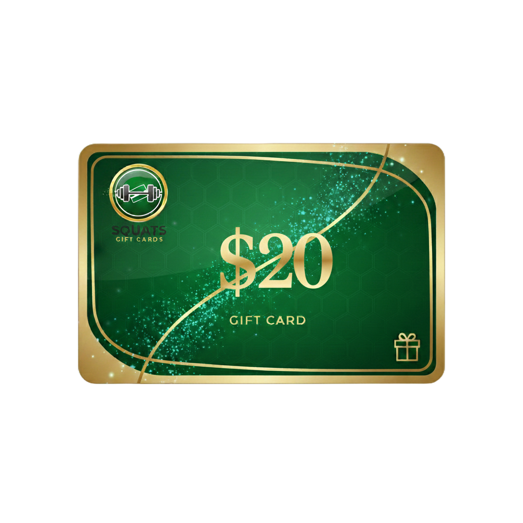 Squats Gift Cards - The Gift of Strength