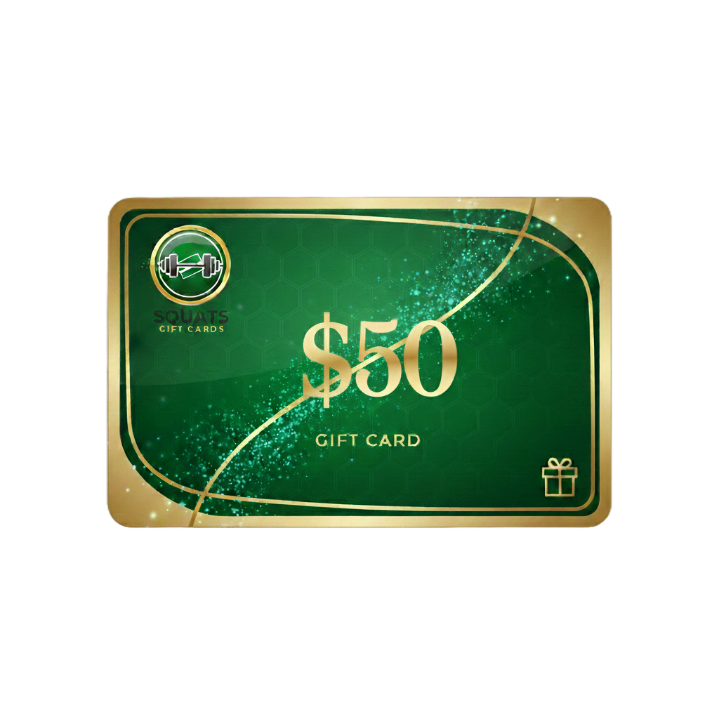 Squats Gift Cards - The Gift of Strength